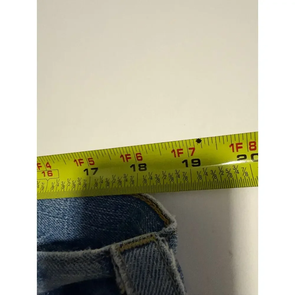 True Religion USA Joey Bootcut Jeans 36x30 Light Wash Flap Pocket